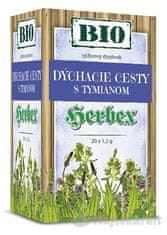 Herbex HERBEX BIO DÝCHACIE CESTY s tymiánom, 20x1,2g