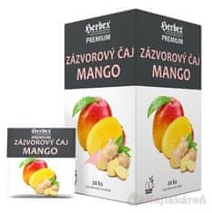 Herbex HERBEX Premium ZÁZVOROVÝ ČAJ MANGO, 20x2g