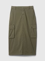 Gap Midi sukne s vreckami Utility Cargo 2