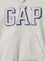 Gap Baby mikina s kapucňou Relaxed Logo 18-24M