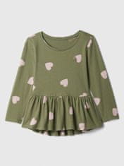 Gap Baby peplum top 12-18M