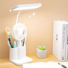 VivoVita 3-in-1 Student Lamp USB – Bezrôtové LED svetlo na pracovný stôl