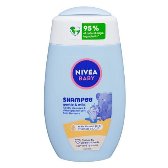 Nivea Jemný šampón pre deti Baby (Gentle & Mild Shampoo) 200 ml