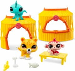 Littlest Pet Shop Tiki Jungle - Zvieratká z Džungľe, 3 postavičky