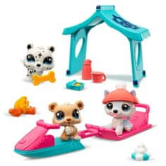 Littlest Pet Shop Snowy Day - Hrací set Zasnežený Deň