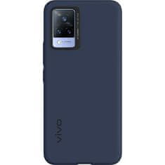 Vivo Puzdro na mobil V21 5G Silicone Cover Dark Blu