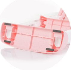 Chipolino Záchodová doska s rebríkom Skippy Pink