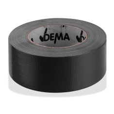 DEMA Tkaninová lepiaca páska 50 mm / 50 m, čierna