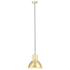 Vidaxl Závesná lampa 25 W, mosadzná, okrúhla 28,5 cm E27