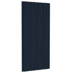 Vidaxl Strešné panely 36 ks pozinkovaná oceľ antracitové 100x45 cm