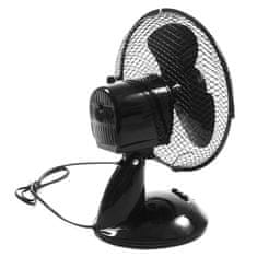 Aga Stolný ventilátor 23 cm DS263 Čierny