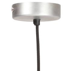 Vidaxl Závesná lampa 25 W, strieborná, okrúhla 28,5 cm E27