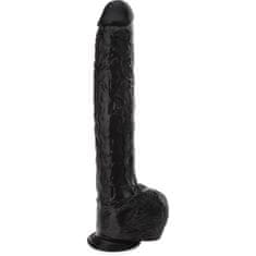 XSARA Obrovské dildo 41 cm umělý penis velký dong na přísavce - 77032947