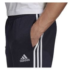 Adidas Nohavice výcvik tmavomodrá 170 - 175 cm/M Essentials Tapered Cuff 3 Stripes