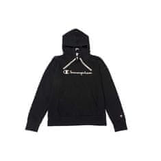 Champion Mikina čierna 163 - 167 cm/S Hooded Sweatshirt