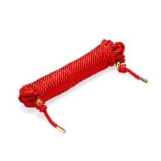 Liebe Seele Liebe Seele Silky Cotton Shibari Rope 10m (Red), viazacie lano