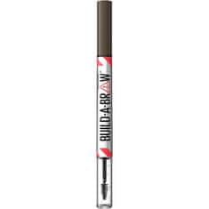 Maybelline Fix a gél na obočie Build A Brow (Brow Pen + Sealing Gél) (Odtieň 257 Medium Brown)