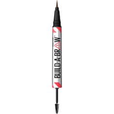 Maybelline Fix a gél na obočie Build A Brow (Brow Pen + Sealing Gél) (Odtieň 257 Medium Brown)