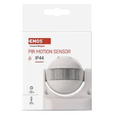 EMOS PIR senzor (pohybové čidlo) IP44 1200W, biely