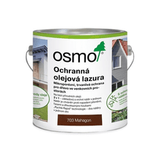 OSMO Ochranná olejová lazúra na drevo - 2,5l mahagón 703 (12100005)