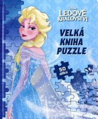 Ledové království - Velká kniha puzzle - 50 dílků v obrázku