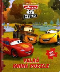 Auta - Velká kniha puzzle - 50 dílků v obrázku