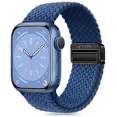 Tech-protect Nylon Mag remienok na Apple Watch 42/44/45/49mm, montego blue