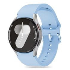 Tech-protect Silicone remienok na Samsung Galaxy Watch 4 / 5 / 5 Pro / 6 / 7 / FE, sky blue