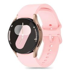 Tech-protect Silicone remienok na Samsung Galaxy Watch 4 / 5 / 5 Pro / 6 / 7 / FE, baby pink