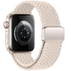 Tech-protect Nylon Mag remienok na Apple Watch 42/44/45/49mm, starlight