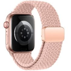 Tech-protect Nylon Mag remienok na Apple Watch 42/44/45/49mm, dusty rose