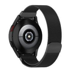 Tech-protect Milanese remienok na Samsung Galaxy Watch 4 / 5 / 5 Pro / 6 / 7 / FE, black