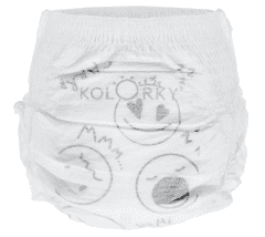 KOLORKY DELUXE VELVET pants night Sleepy, L (8-13 kg) - 19 ks