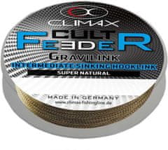 Climax Náväzcové šnúry Cult Feeder Gravilink 10m -zelená 0,16mm / 6,2kg