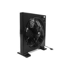 Aga Podlahový ventilátor 30 cm Čierny