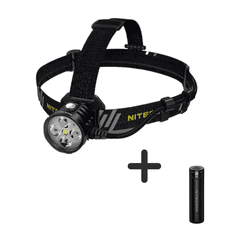 Nitecore HU60+NPB1 1600 Lumen Focusable Headlamp with NPB1 Power Bank