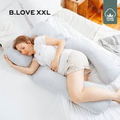 Babymoov multifunkčný vankúš B.LOVE XXL Mineral Grey