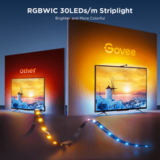 Govee Backlight 3S Netflix TV 55-65 SMART LED podsvietenie RGBICW