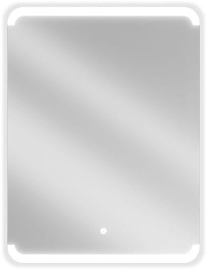 Mexen Mexen Nida osvetlené kúpeľňové zrkadlo 60 x 80 cm, LED 6000K, proti zaparovaniu - 9806-060-080-611-00 - MEXEN