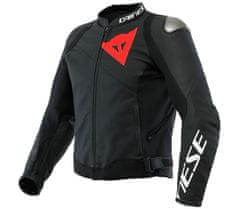 Dainese Bunda na moto SPORTIVA LEATHER JACKET BLACK-MATT/BLACK-MATT/BLACK-M vel. 52