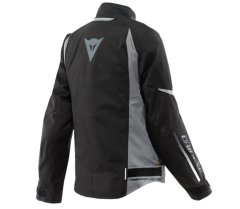 Dainese Dámská bunda 24G VELOCE LADY D-DRY JACKET BLACK/CHARCOAL-GRAY/WHITE vel. 42