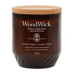 Woodwick Sviečka dekoratívna váza , Levanduľa a cyprus, 184 g