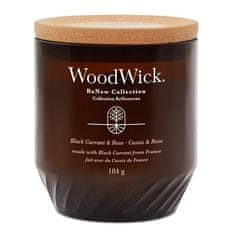 Woodwick Sviečka dekoratívna váza , Čierne ríbezle a ruže, 184 g