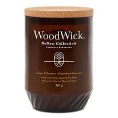 Woodwick Sviečka dekoratívna váza , Zázvor a kurkuma, 368 g