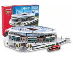 FAN SHOP SLOVAKIA 3D puzzle Arsenal FC, replika štadióna, 108 dielikov