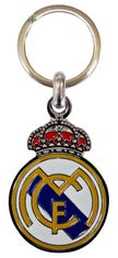 FAN SHOP SLOVAKIA Prívesok Real Madrid FC, kovový, tvar znaku