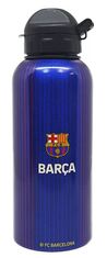 FAN SHOP SLOVAKIA Alu fľaša FC Barcelona, modrá 400ml