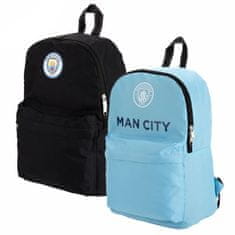 FAN SHOP SLOVAKIA Batoh Manchester City FC, obojstranný, modrý, čierny, 16l