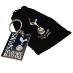 FAN SHOP SLOVAKIA Prívesok na kľúče Tottenham Hotspur FC, kovový, 6x4 cm