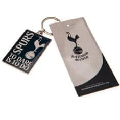 FAN SHOP SLOVAKIA Prívesok na kľúče Tottenham Hotspur FC, kovový, 6x4 cm